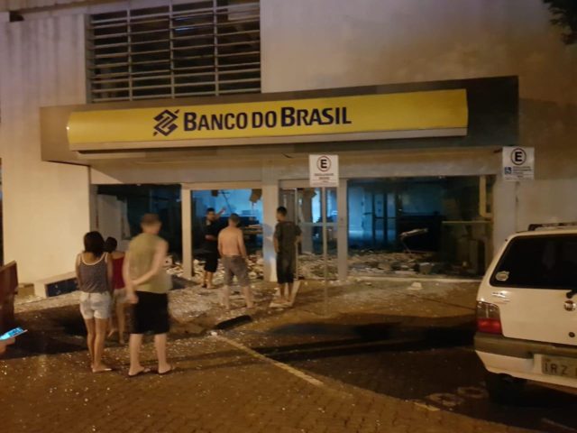 Agências bancárias são atacadas por criminosos em Ibirubá