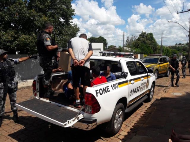Setor policial movimentado em Salto do Jacuí: 13 presos e duas pessoas baleadas