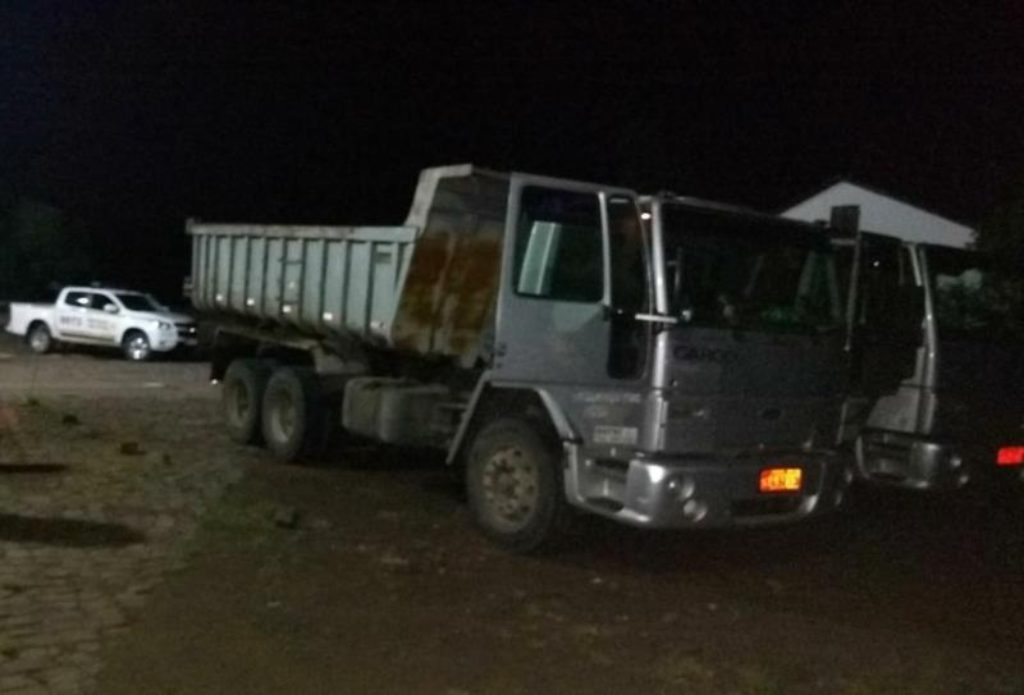Caminhões roubados em São Leopoldo são encontrados em Venâncio Aires