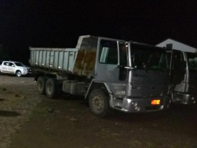Caminhões roubados em São Leopoldo são encontrados em Venâncio Aires