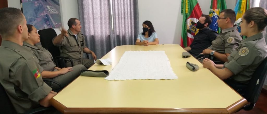 Brigada Militar de Campos Borges recebe três novos Soldados