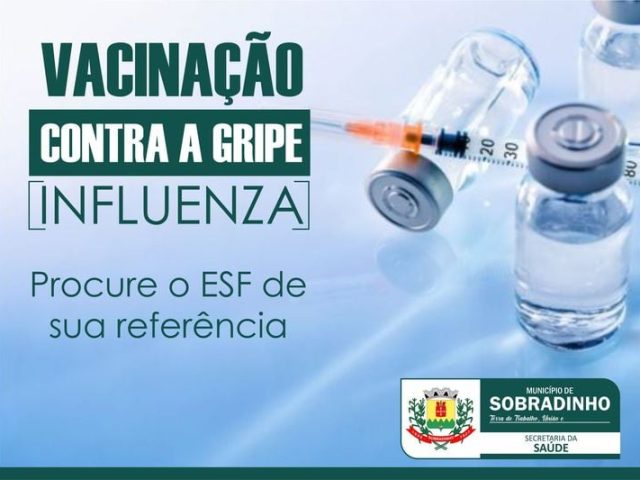 Sobradinho recebe novas doses de vacina contra a influenza