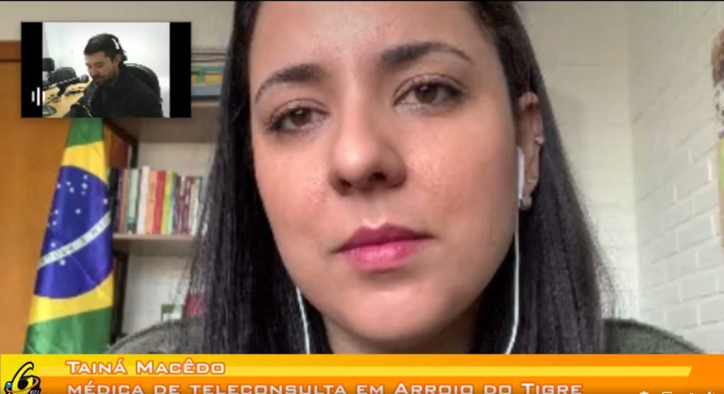 Médica começa atender através de teleconsulta em Arroio do Tigre