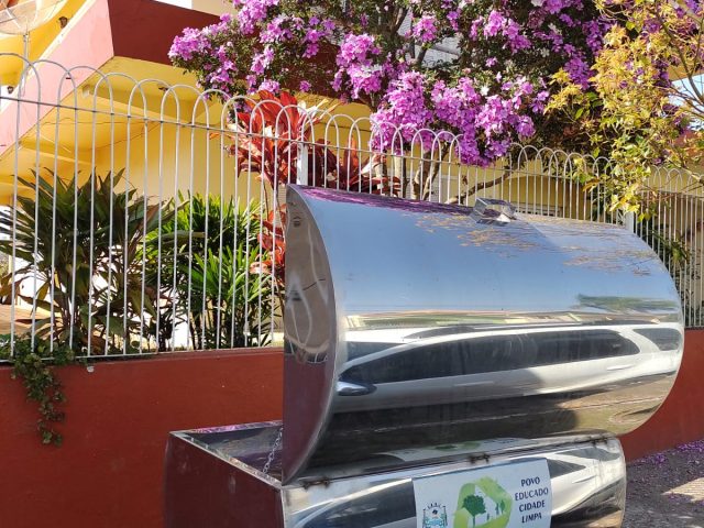 Diretor de Trânsito chama atenção para o depósito correto de resíduos nas lixeiras