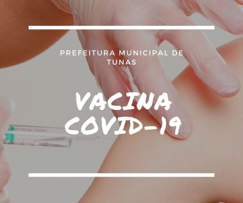 Tunas anuncia calendário de vacinação para público de 18 aos 21 anos