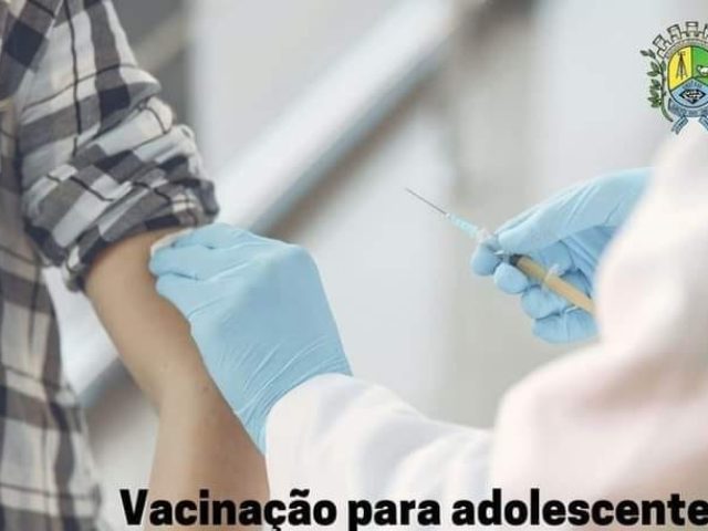 Salto do Jacuí inicia vacinação para adolescentes de 12 anos