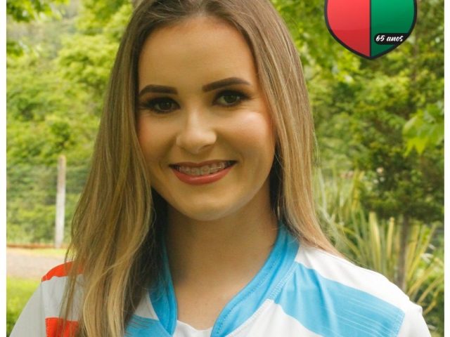 Representante da Associação Arroio do Tigre participa do concurso Musa do Futsal do RS