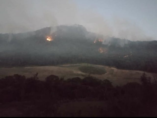 Bombeiros alertam para a prevenção de incêndios em época de seca