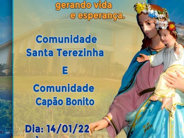 Nossa Senhora dos Navegantes visita as comunidades de Santa Terezinha e Capão Bonito