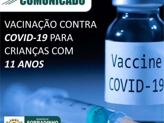 Nova etapa de vacinação contra a Covid-19 em Sobradinho