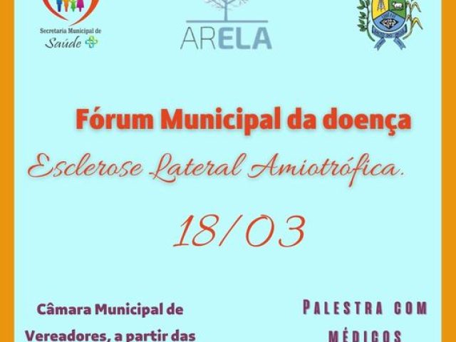 Salto do Jacuí realiza I Fórum sobre Esclorose Lateral Amiotrófica
