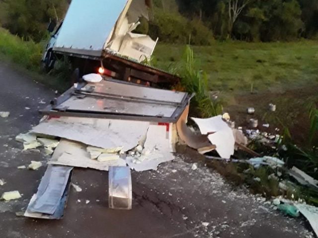 Acidente com saída de pista é registrado na VRS-817