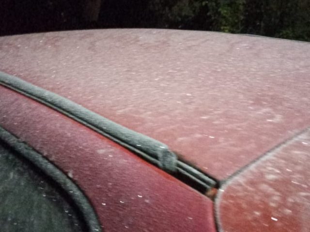 Terça-feira será de frio intenso e formação de geada