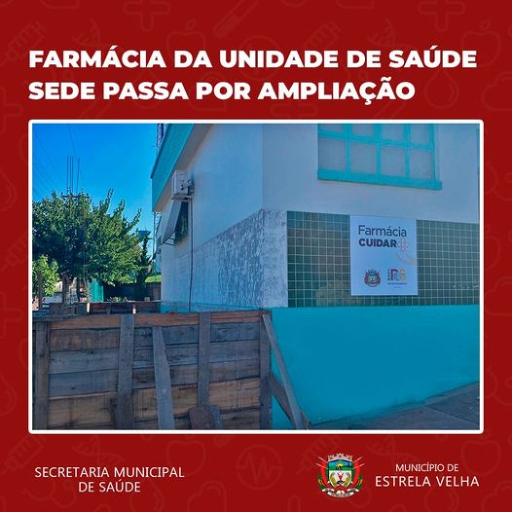 Estrela Velha inicia as obras de ampliação da Farmácia Básica