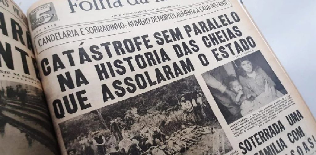 Em 1959, episódio de chuva deixou 94 mortos em Candelária (Passa Sete) e Sobradinho