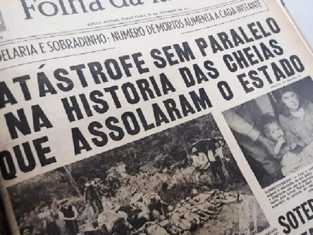Em 1959, episódio de chuva deixou 94 mortos em Candelária (Passa Sete) e Sobradinho