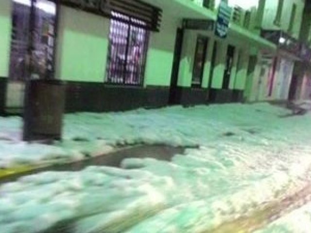 Temporal com granizo deixa várias famílias desabrigados em Não Me Toque