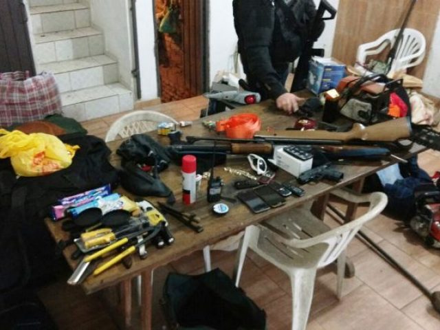Quadrilha que assaltou bancos em municípios da região é presa em operação da Polícia Civil