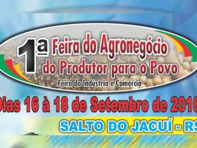 Demolicar, motonáutica e shows são alguns atrativos da 1ª Feira do Agronegócio