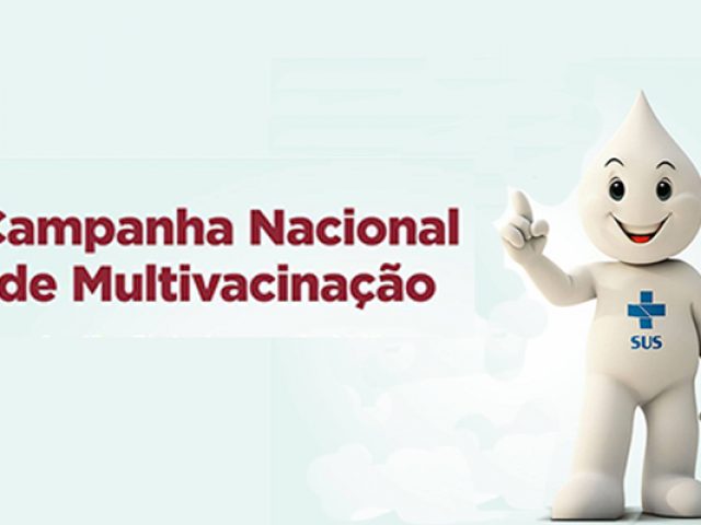Campanha de Multivacinação vai até o dia 30 de setembro