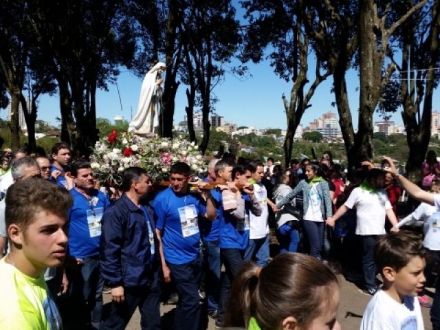 65ª Romaria ao Monumento de Fátima de Cruz Alta reuniu mais de 150 mil pessoas
